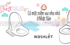 TOTO Washlet - Chuyện về chiếc bồn cầu “tự rửa” của người Nhật