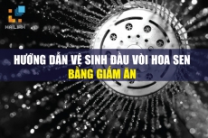 Hướng dẫn vệ sinh đầu vòi hoa sen bằng giấm ăn