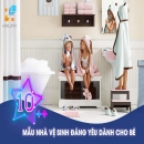 Tổng hợp 20 mẫu nhà vệ sinh hiện đại dành cho bé