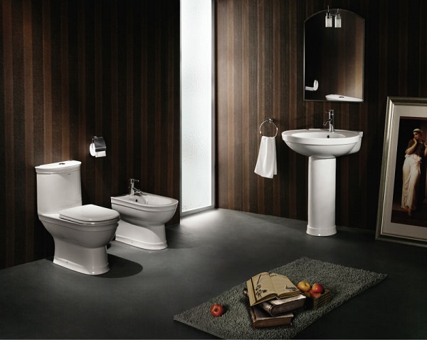 Thiết kế thiết bị vệ sinh TOTO cho phòng tắm 6m2 đẹp hút hồn