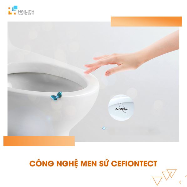 Công nghệ sứ vệ sinh hàng đầu CeFiontect