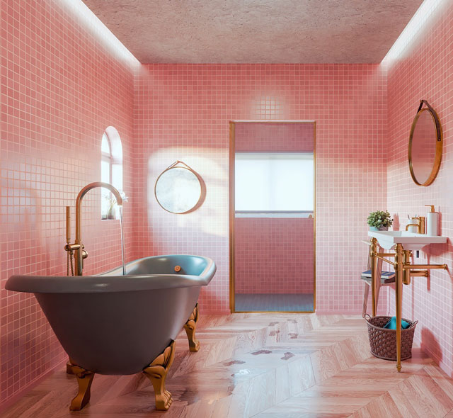 pink-and-gold-bathroom