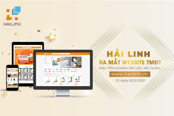 Ra mắt website TMĐT đầu tiên ngành vật liệu xây dựng - Hailinh.vn