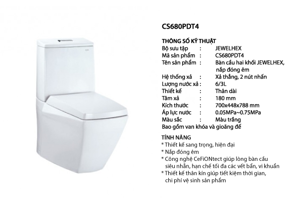 bon-cau-toto-cs680pdt4 Bồn cầu TOTO