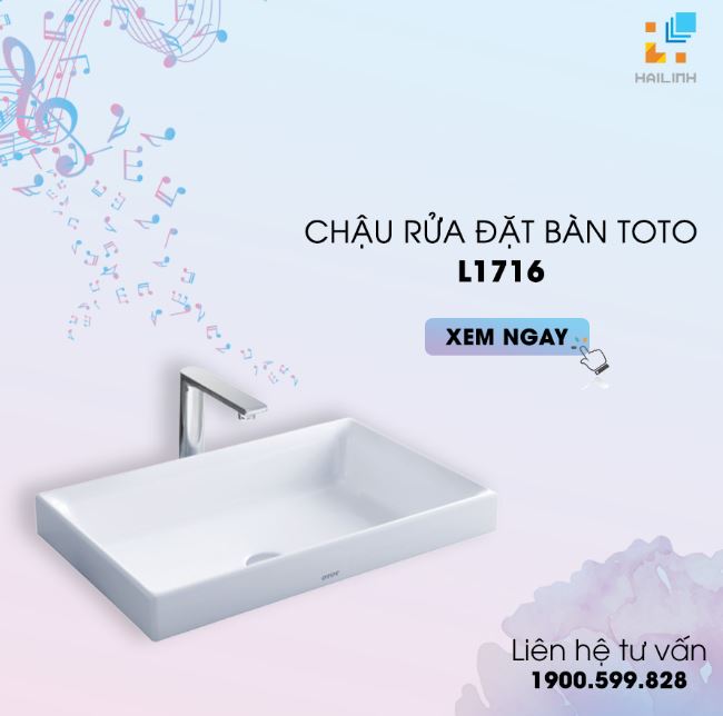 bon-cau-toto-l1716 Chau rua TOTO L1716