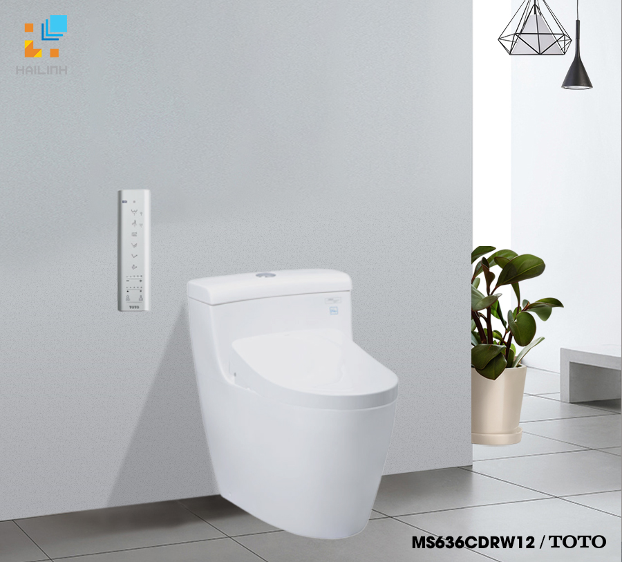 Bồn cầu TOTO nắp rửa Washlet MS636CDRW12