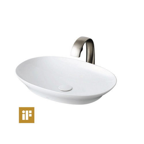 chậu rửa đặt bàn TOTO vành siêu mỏng LT4724