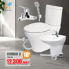 COMBO Thiết Bị Vệ Sinh TOTO + BELLI Số 3