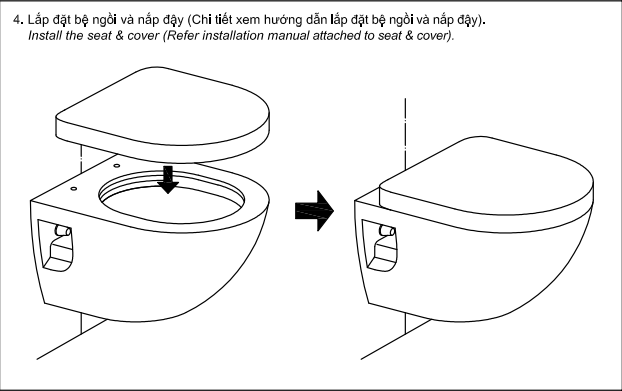 cách lắp đặt bồn cầu treo tường toto4