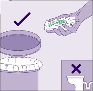 k-bo-giay-uot-vao-bon-cau có nên bỏ giấy vào bồn cầu