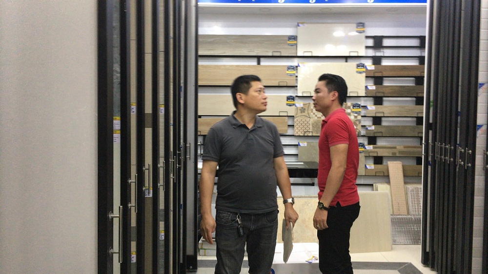 Không gian mua hàng tại hải linh