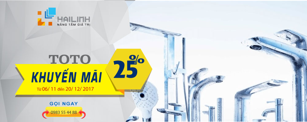 khuyến mại lên tới 25%