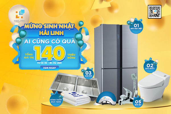 khuyen-mai-sinh-nhat-hai-linh Sinh nhat Vang - Bat ngan qua tang - Tong gia tri 140 trieu