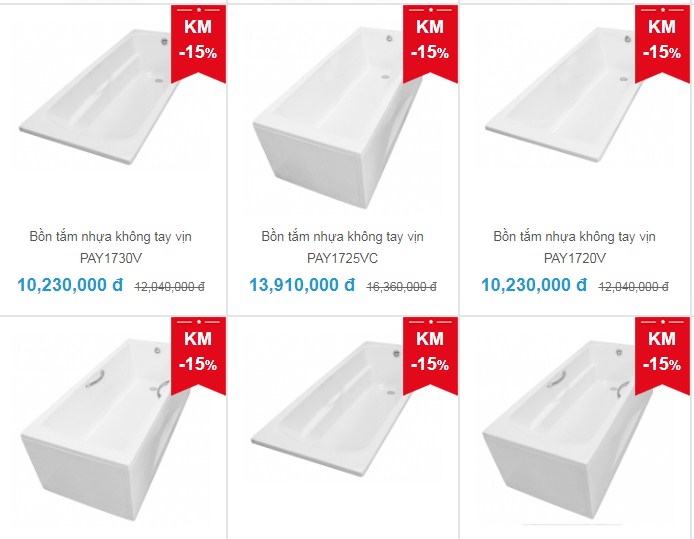 Một số mẫu mới bồn tắm massage toto chính hãng Hải Linh Một số mẫu mới bồn tắm massage toto chính hãng