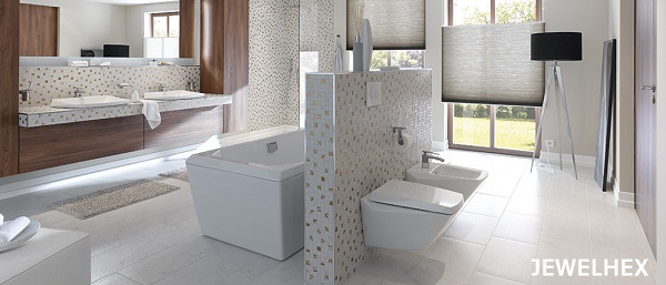 thiết bị vệ sinh toto sử dụng vách kính