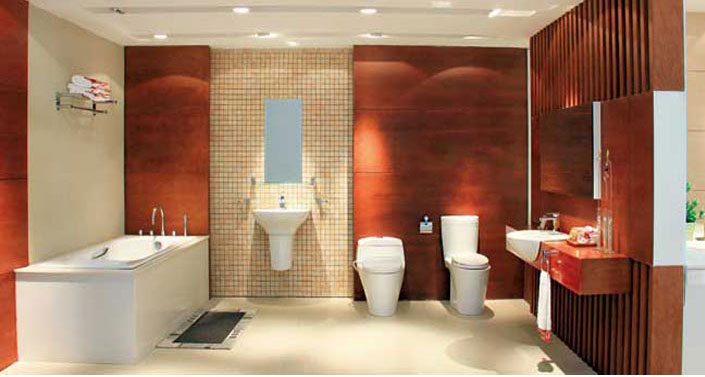 sang trọng với chậu rửa chân lửng LHT239C