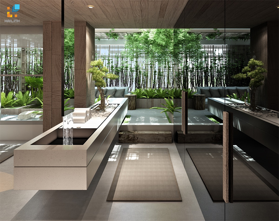 phòng tắm kiểu nhật