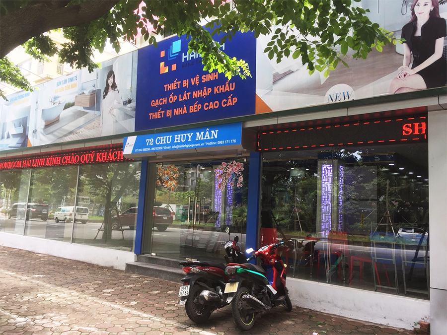 showroom-hai-linh2 showroom long biên