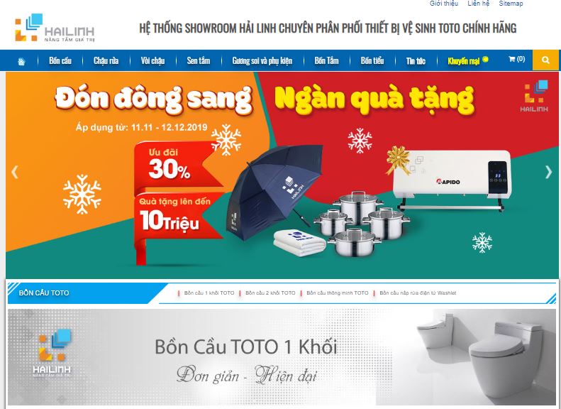 Showroom TOTO Hai Linh