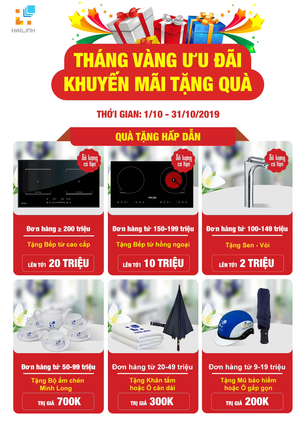 Thang vangkhuyen mai thiet bi ve sinh TOTO