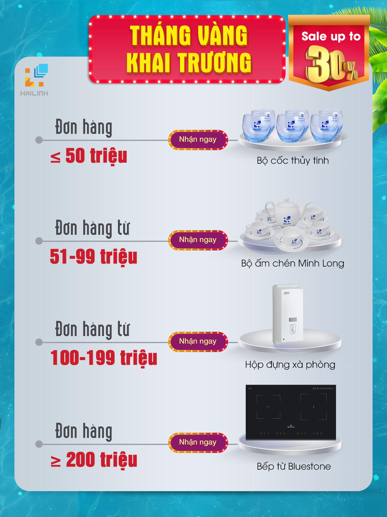 tháng vàng khuyến mãi