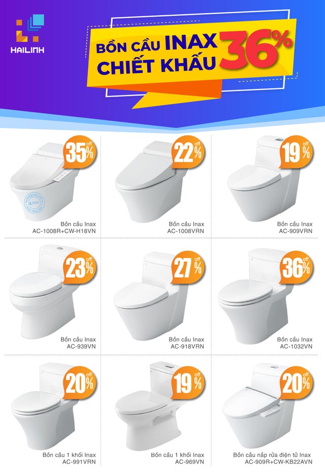 Thiet bi ve sinh Inax