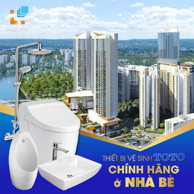 Thiet bi ve sinh TOTO o Nha Be