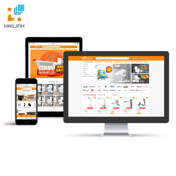 Website thuong mai dien tu Hailinh.vn