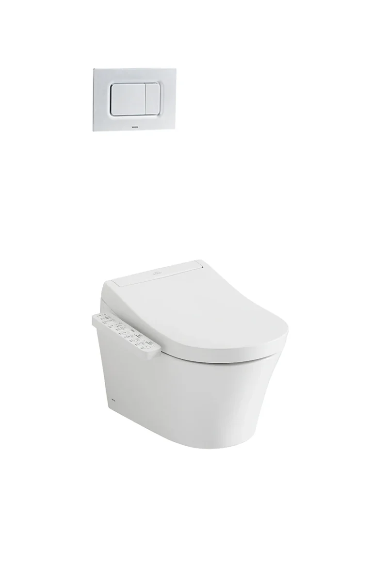 Bồn cầu âm tường TOTO CW553C/TCF33370GAA/WH172AT/TCA465/MB170P#SS
