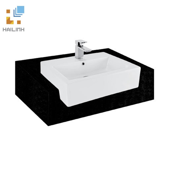 Ảnh Chậu rửa bán âm bàn TOTO LT647CS 1