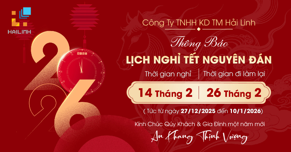 Thông báo: Lịch nghỉ Tết Nguyên Đán Bình Ngọ 2026
