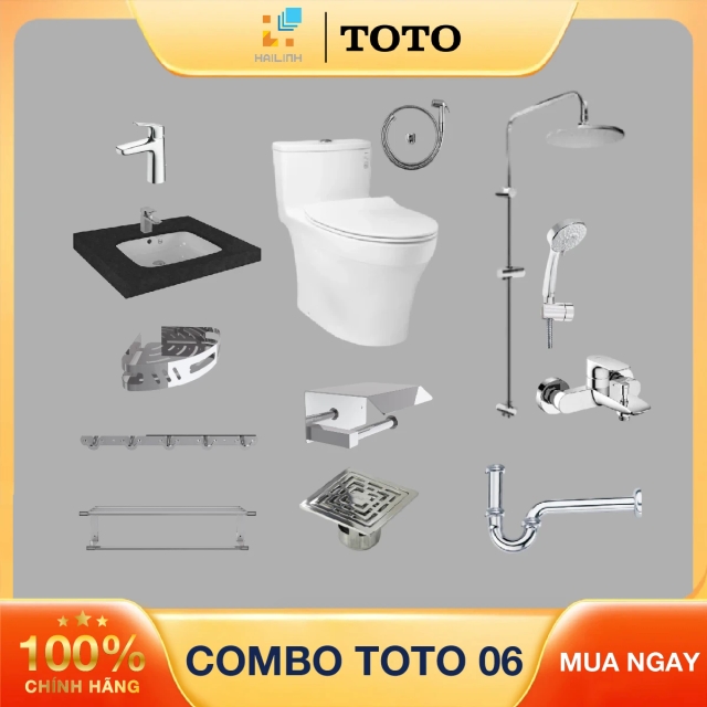 Combo thiết bị vệ sinh TOTO số 6