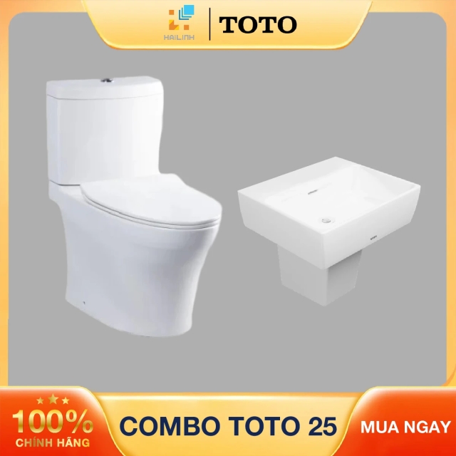 Combo thiết bị vệ sinh TOTO 25